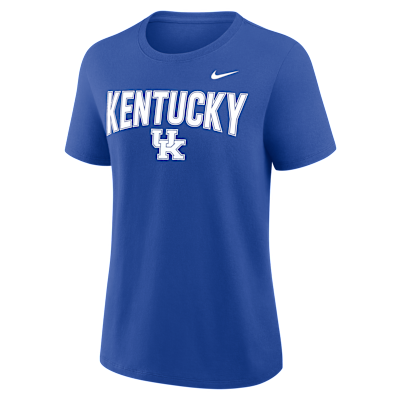 Kentucky Script Mantra Logo Women's Nike College T-Shirt. Nike.com